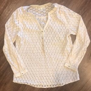 Cream Blouse